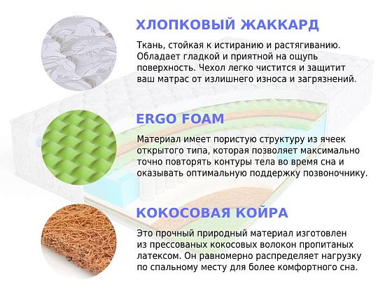 Матрас Sleep A Lot BERTRANN Teobald S500 med 2 (фото)
