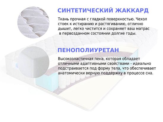 Матрас Sleep A Lot GALAHAD Emris S500 high 2 (фото)